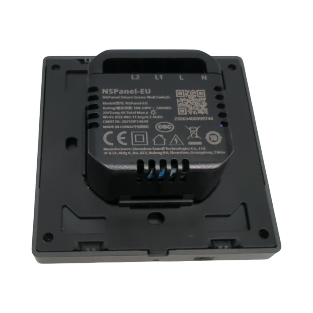SONOFF NSPanel-EU Smart Scene Wandschalter Touchscreen Schwarz