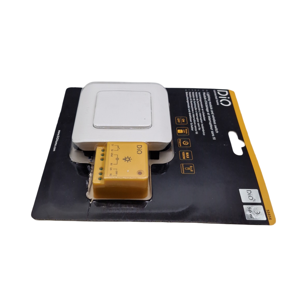 DiO Set Lichtmodul und Funkschalter 2er Pack 433MHz Zigbee BLE