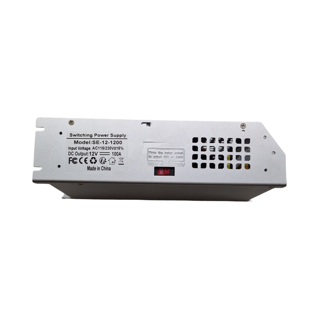 Transformator 12V 100A 1200W Netzteil Konverter 220V AC auf 12V DC für LED Motor Pumpe Kamera