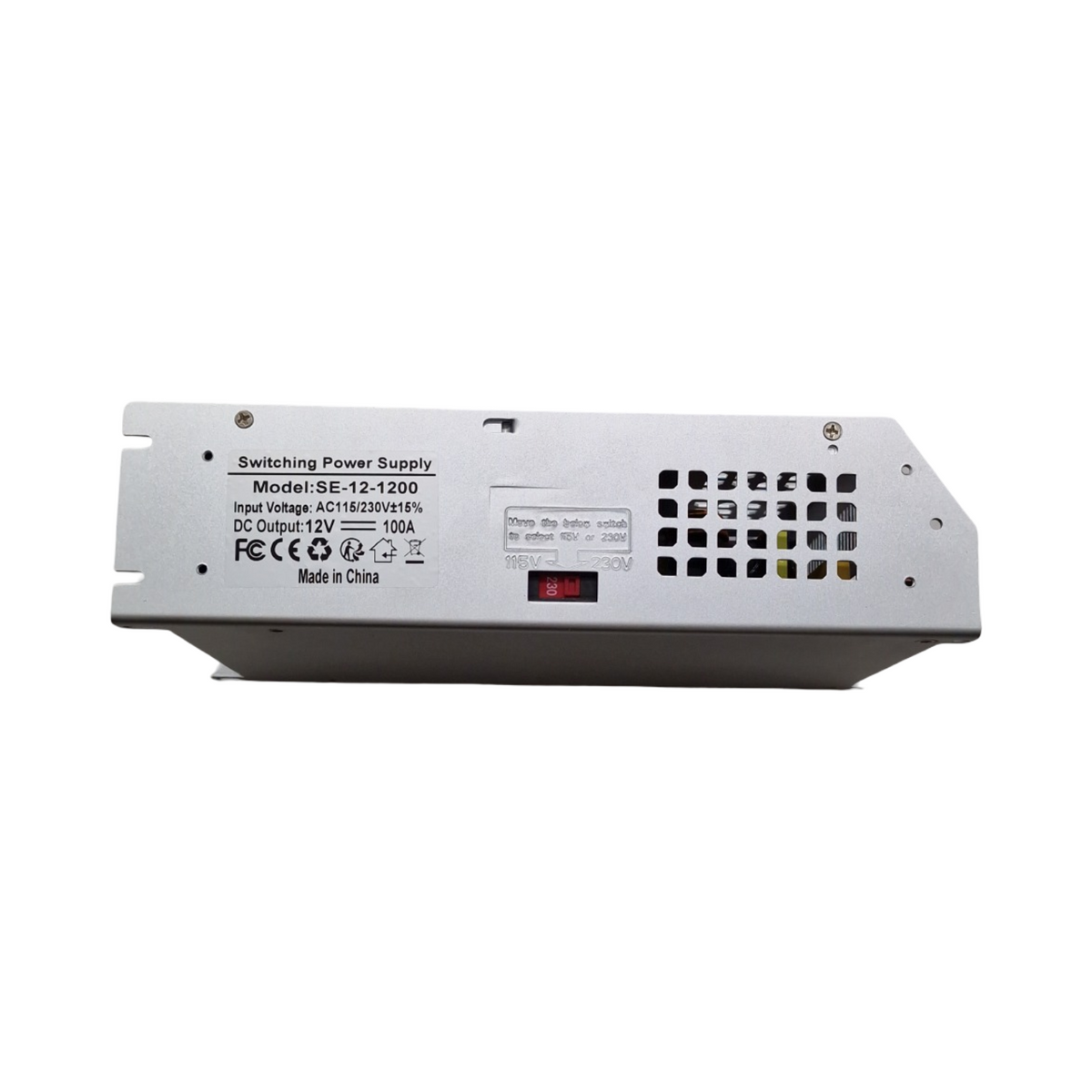 Transformator 12V 100A 1200W Netzteil Konverter 220V AC auf 12V DC für LED Motor Pumpe Kamera
