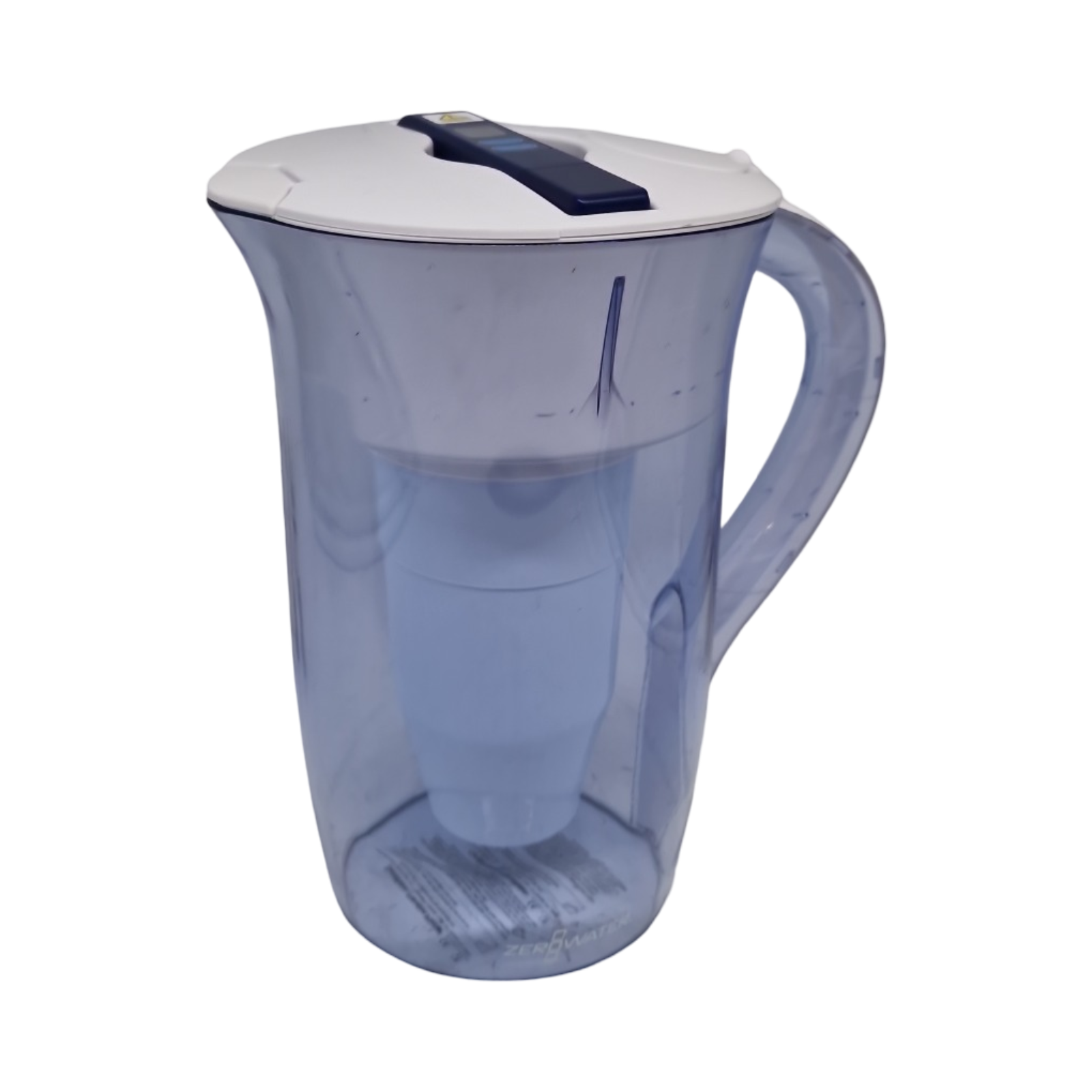 ZeroWater Wasserfilterkrug rund 10 Tassen 5-Stufen-Filter Wasserqualitätsmessgerät inkl. Filterpatrone