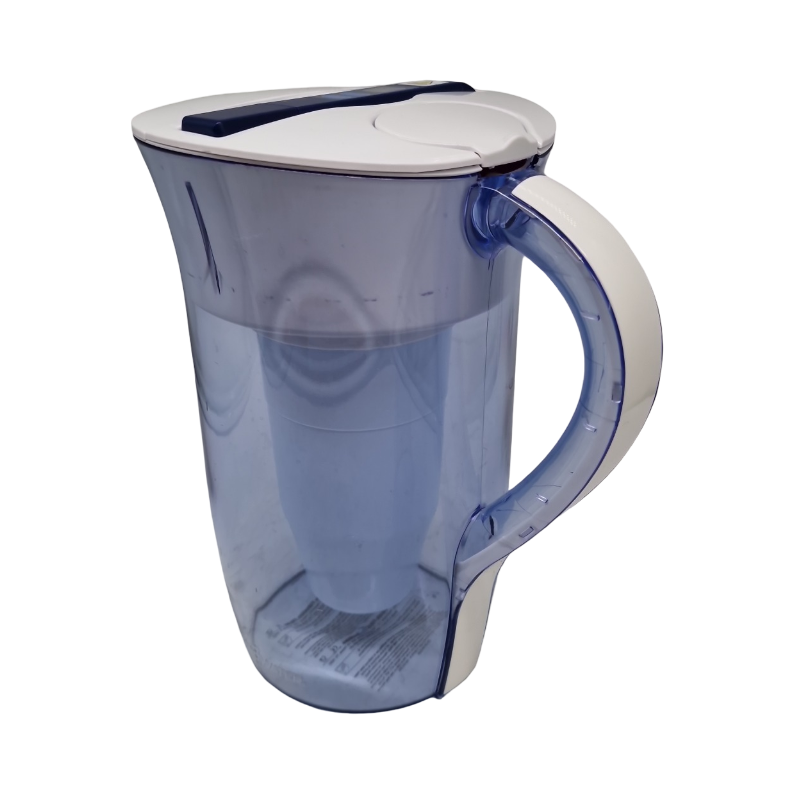 ZeroWater Wasserfilterkrug rund 10 Tassen 5-Stufen-Filter Wasserqualitätsmessgerät inkl. Filterpatrone