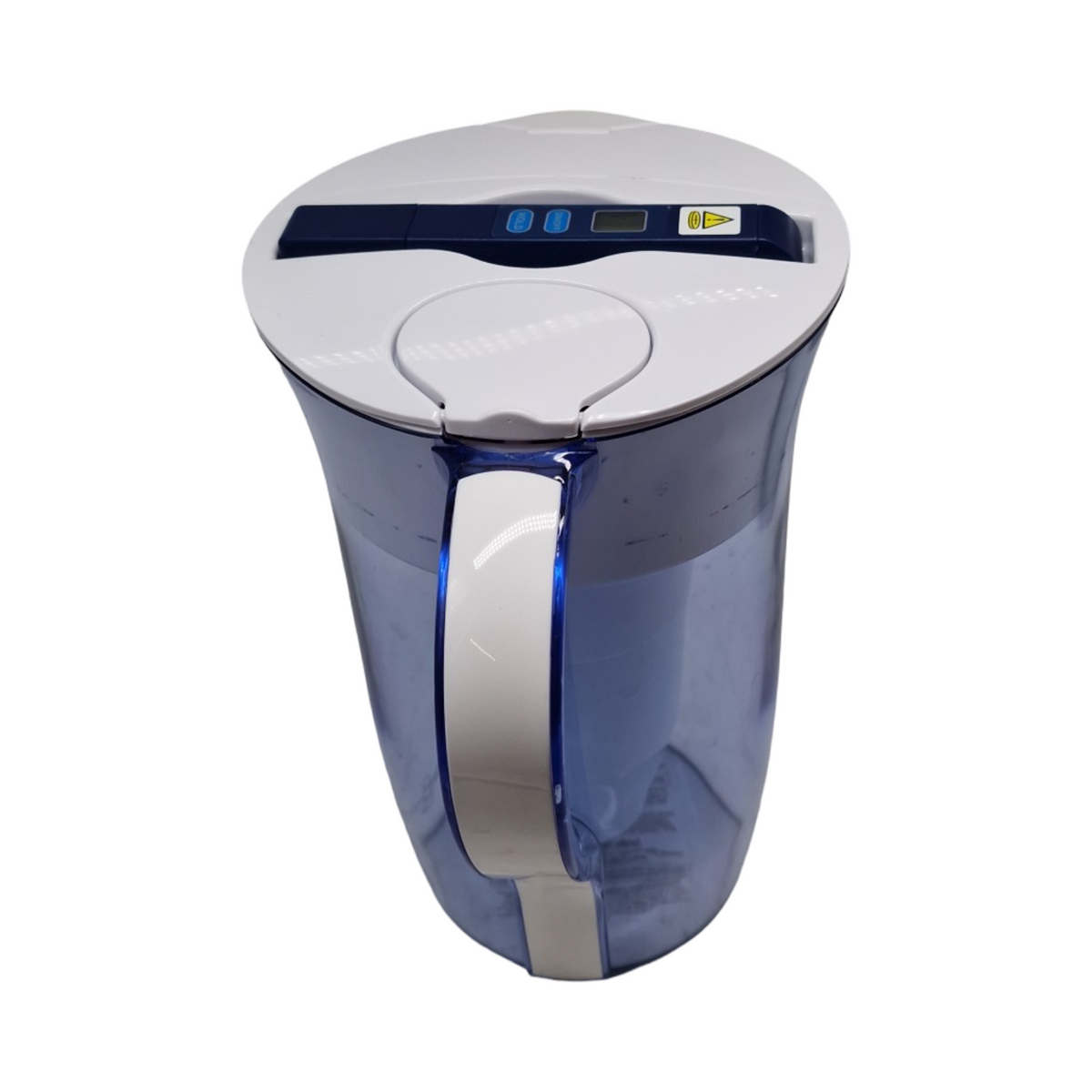 ZeroWater Wasserfilterkrug rund 10 Tassen 5-Stufen-Filter Wasserqualitätsmessgerät inkl. Filterpatrone