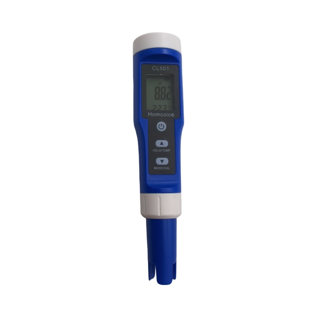 pH Chlore ORP H Temperatur Meter Pool 5-in-1 Testgerät schnelle präzise Messung für Trinkwasser Aquarium