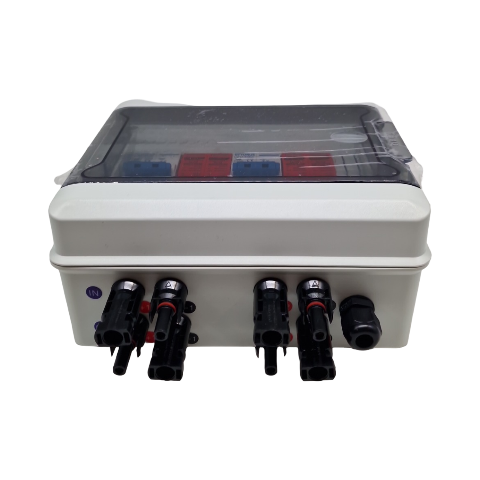 GTYORUS Photovoltaik Anschlussdose IP65 DC 500V 2 Strings Überspannungsschutz