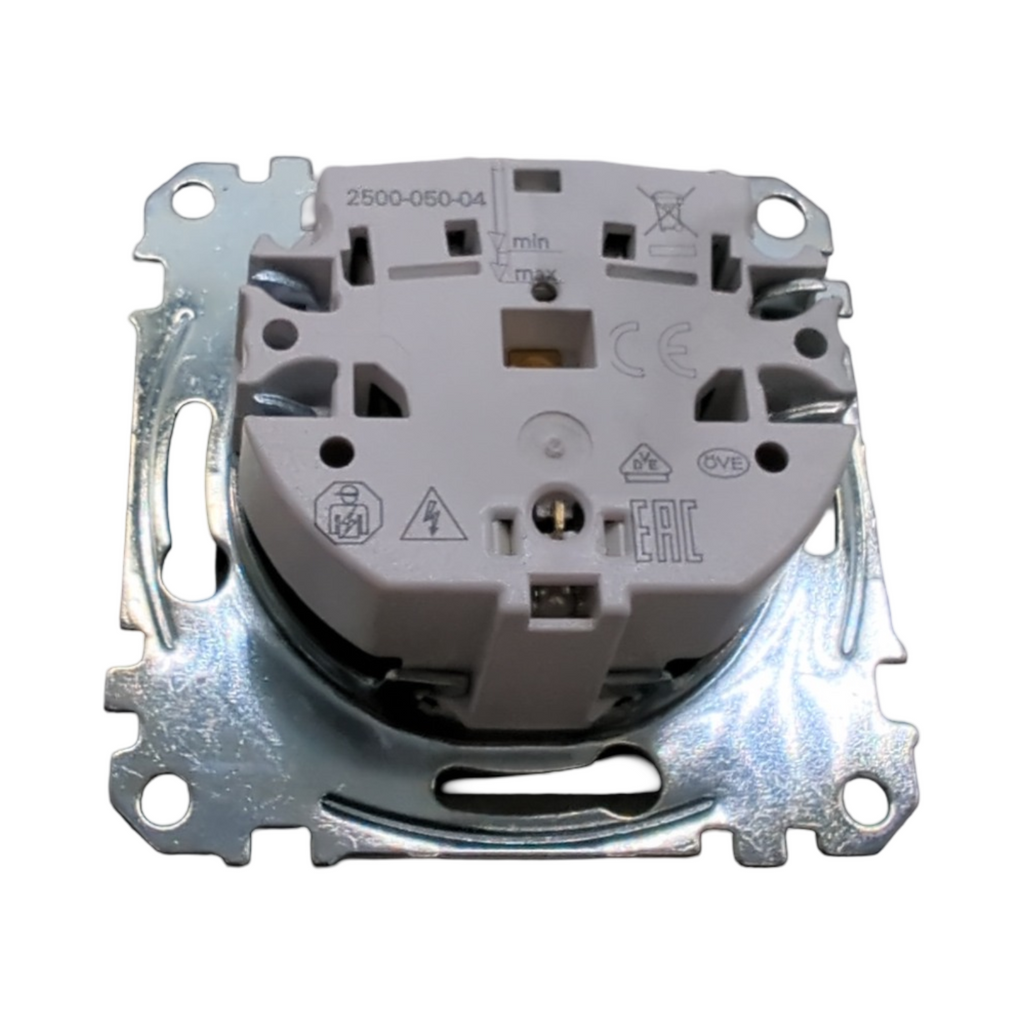 Schneider Electric Merten Schuko-Steckdose Steckklemmen schwarz matt System M