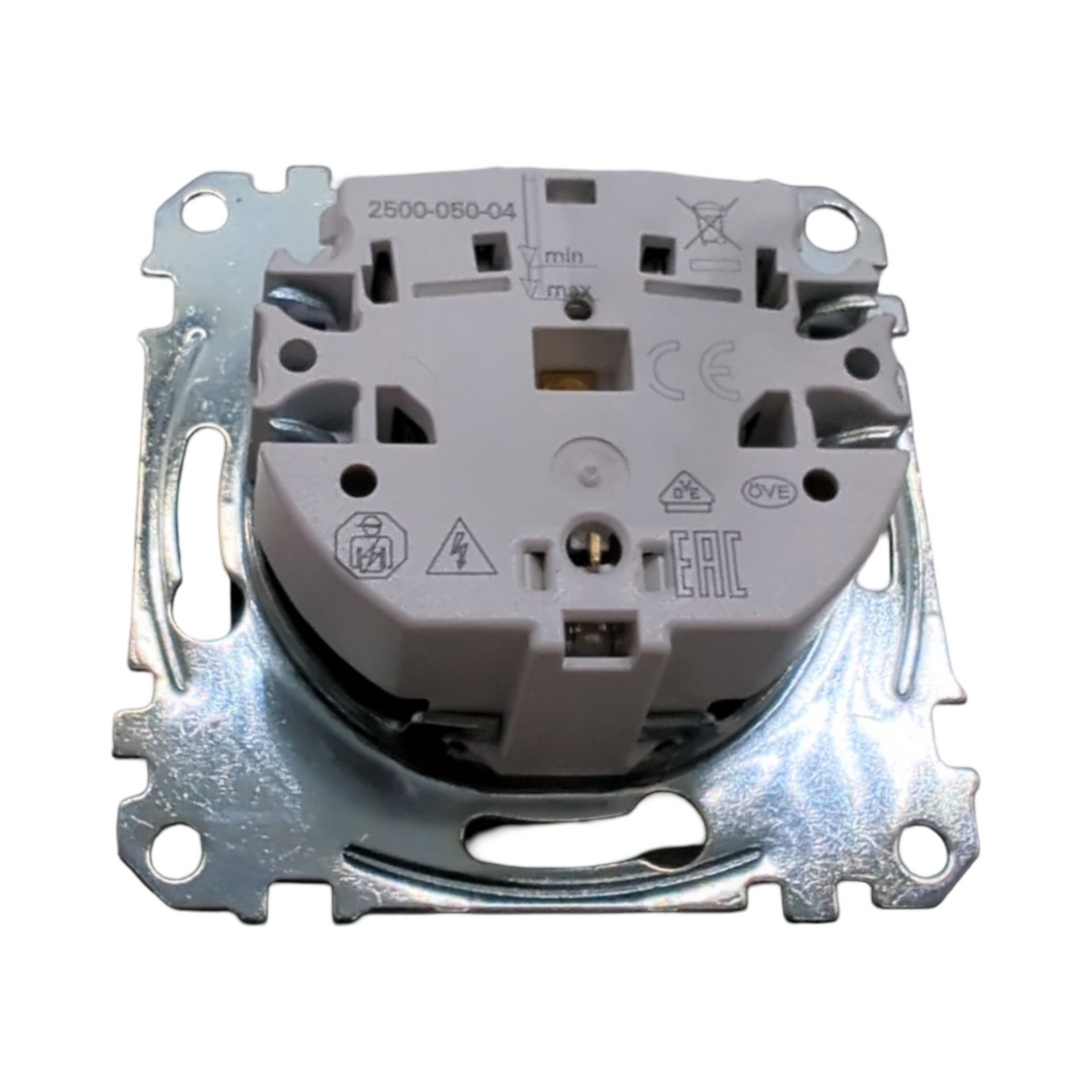 Schneider Electric Merten Schuko-Steckdose Steckklemmen schwarz matt System M