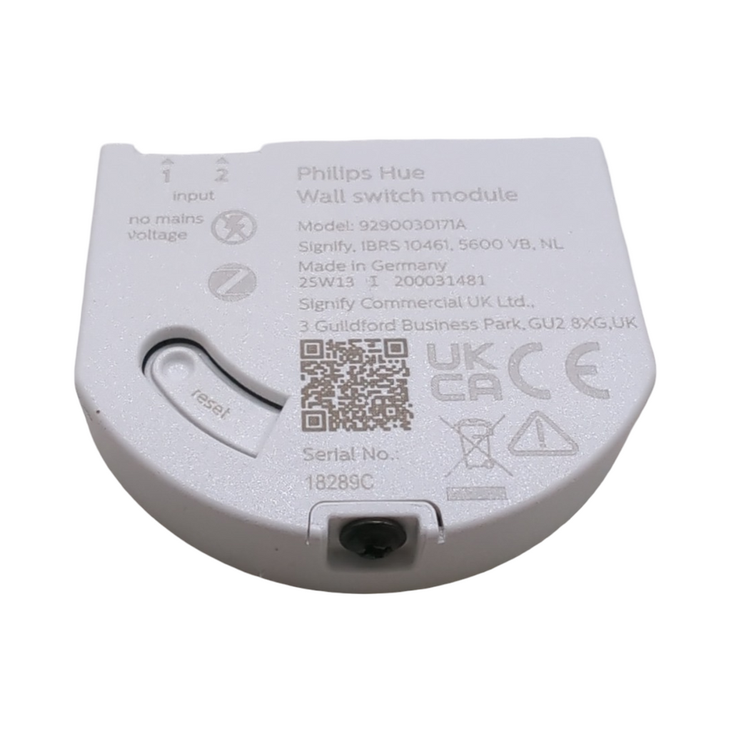 Philips Hue Wandschaltermodul Smart Home kabellos weiß IP20