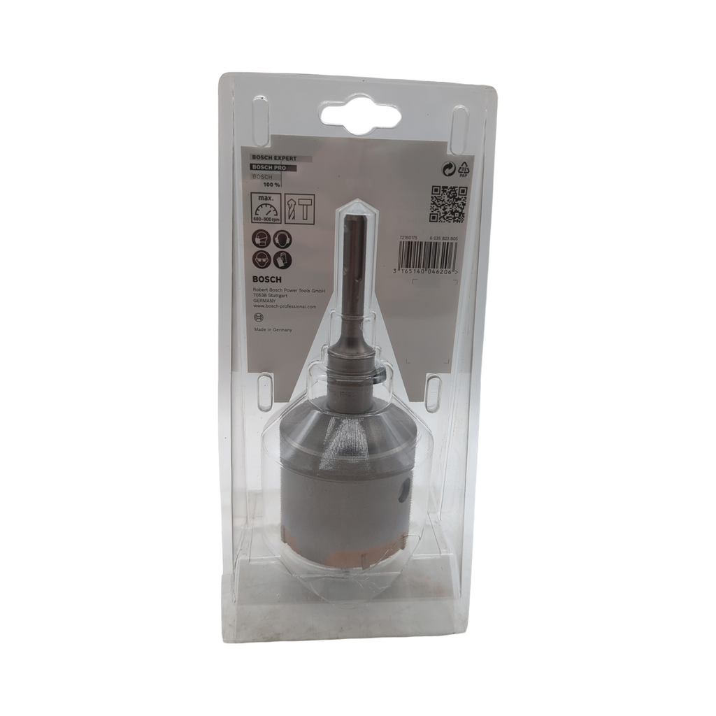 Bosch SDS plus-5 Core Cutter-Set Bohrhammer-Zubehör 3-teilig für Beton Kalk- und Sandsteine 68 mm