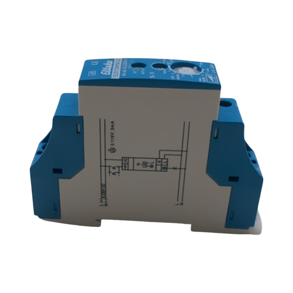 Eltako EUD12NPN-UC Universal-Dimmschalter Blau Grau