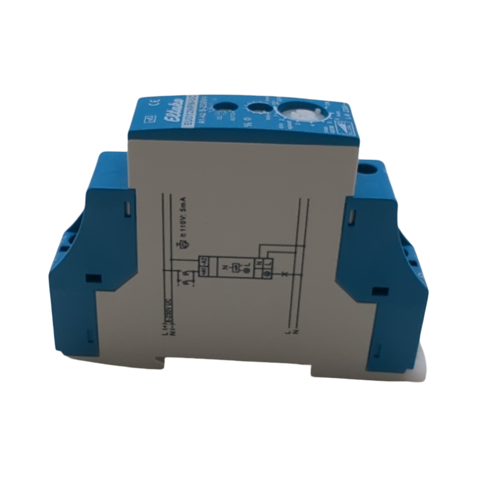 Eltako EUD12NPN-UC Universal-Dimmschalter Blau Grau