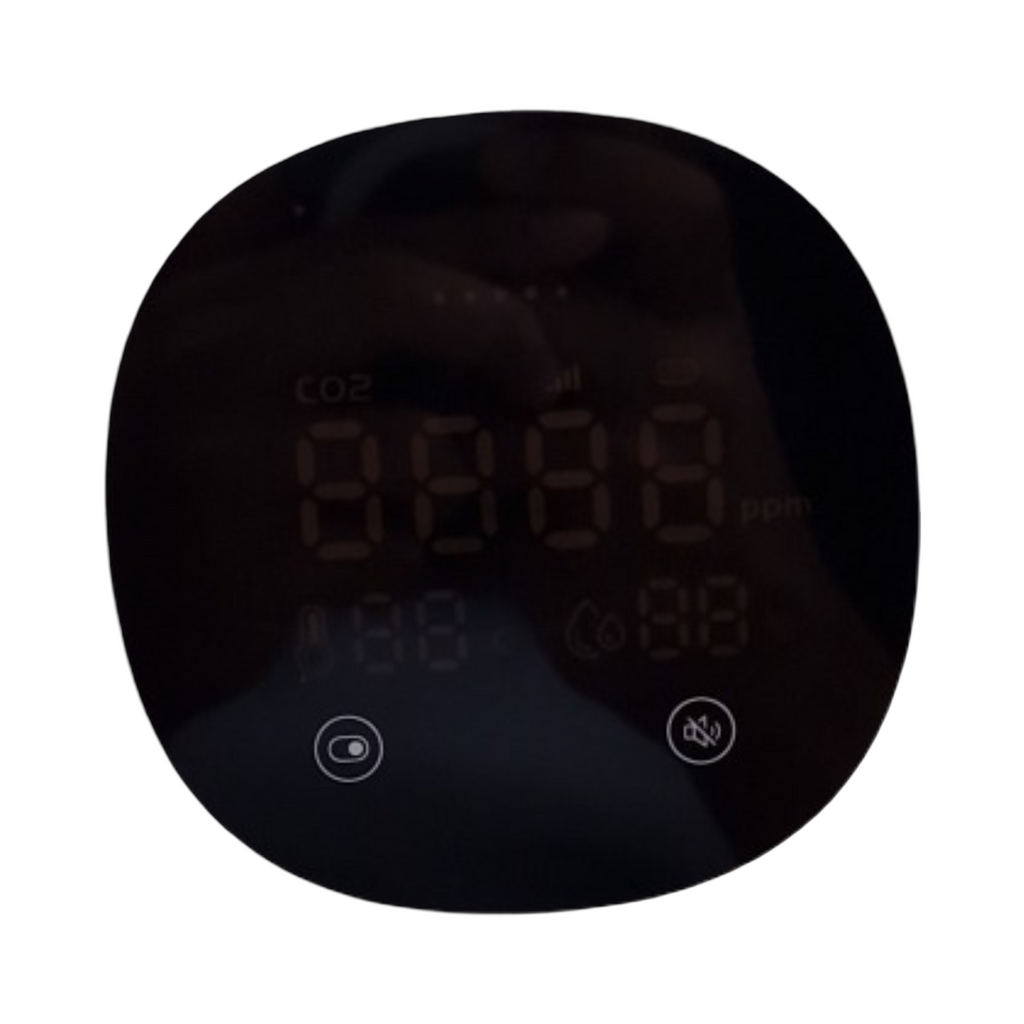NOUS E10 ZigBee CO2-Sensor mit Temperatur Luftfeuchtigkeitssensor 100x30x100 mm