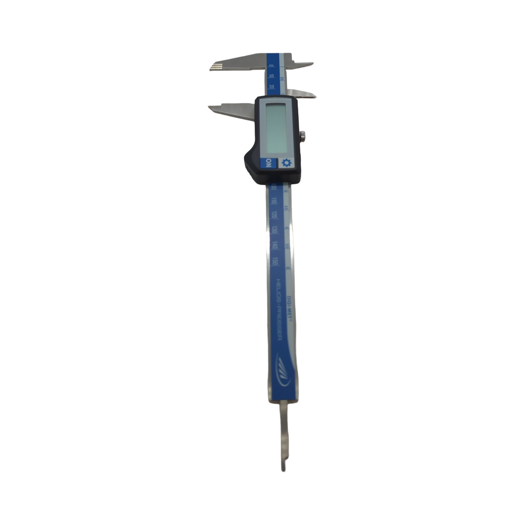Helios Preisser DIGI-MET Taschenmessschieber digital Messbereich 0-150mm Schnabellänge 40mm Ablesung 0,01mm