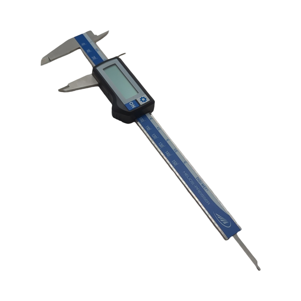 Helios Preisser DIGI-MET Taschenmessschieber digital Messbereich 0-150mm Schnabellänge 40mm Ablesung 0,01mm