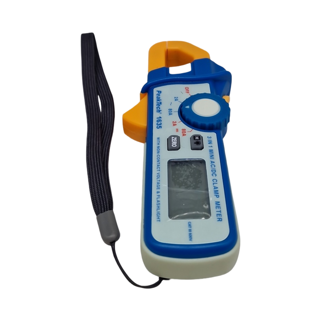 PeakTech P 1635 Stromzange Kriechstrom Leckstrom 1mA Zangenamperemeter