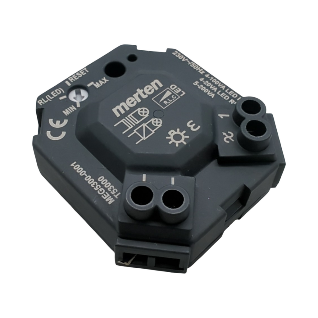 Schneider Electric Merten Universal LED Dimmermodul, 230V, IP20, schwarz, Artikelnummer MEG5300-0001