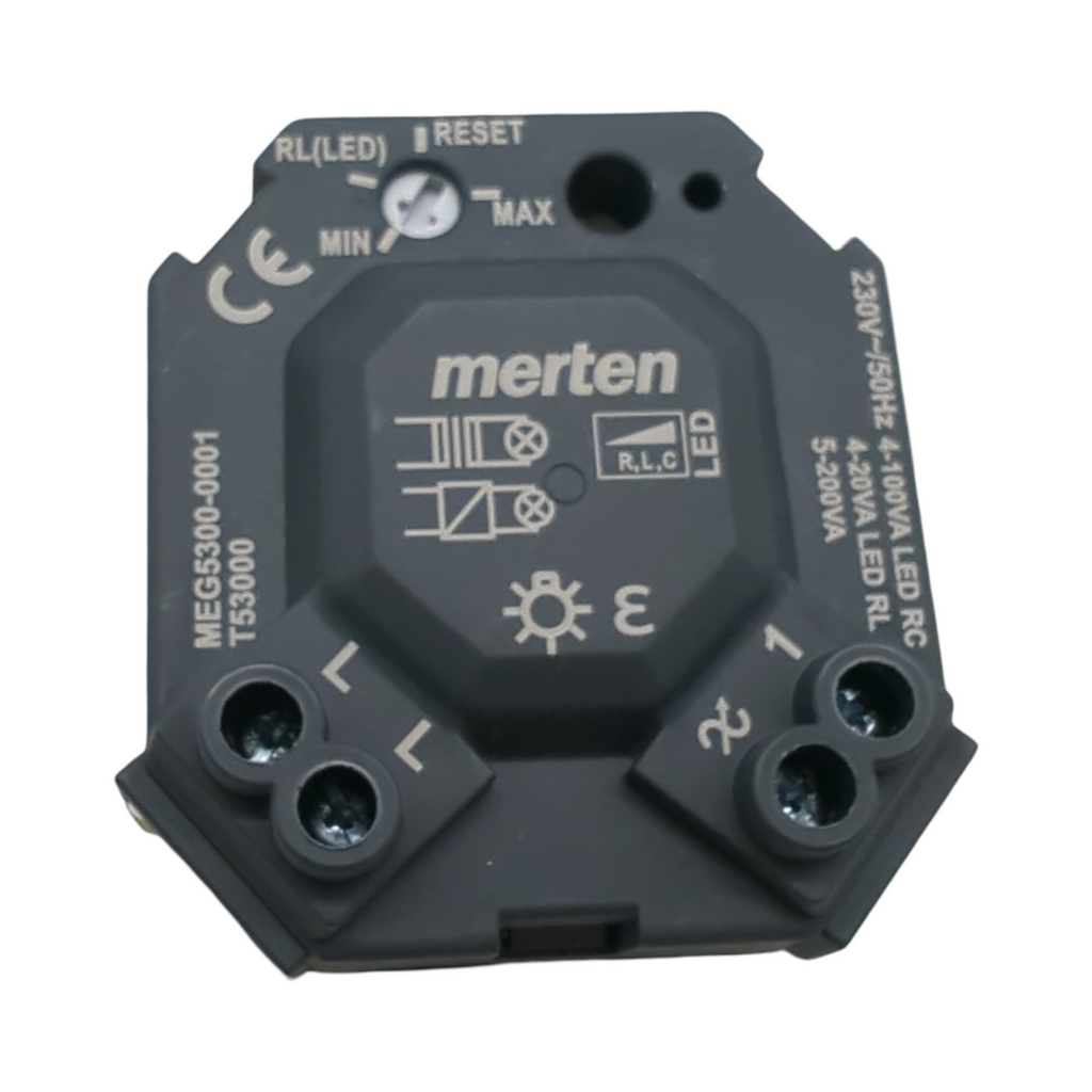 Schneider Electric Merten Universal LED Dimmermodul, 230V, IP20, schwarz, Artikelnummer MEG5300-0001