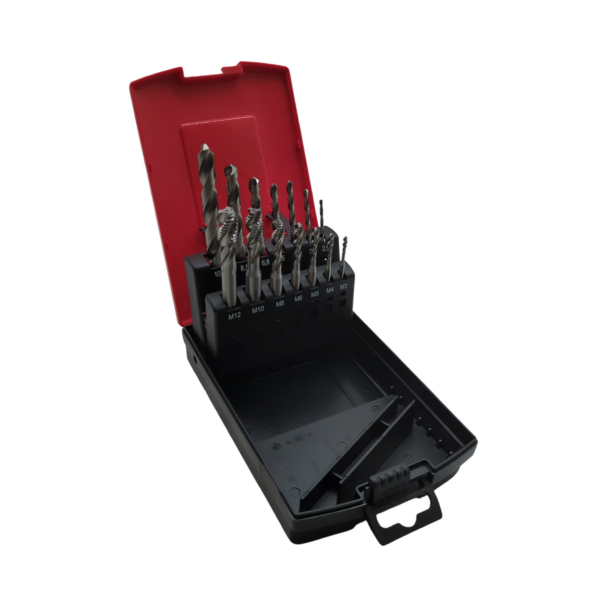 BAER Gewindeschneider Set Maschinengewindebohrer HSSG Kernlochbohrer Sackloch M3-M12