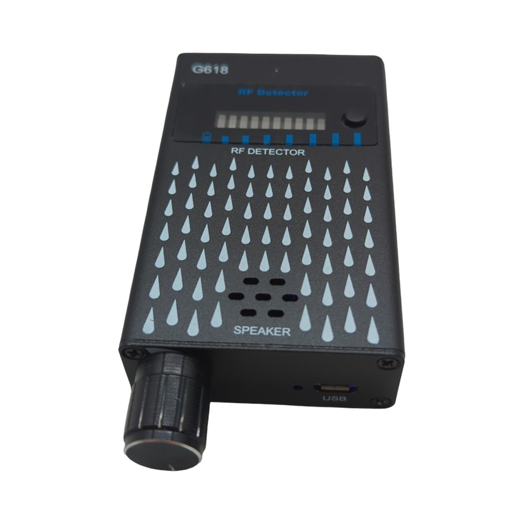 Kamera-Detektor Funksignal-Scanner 1MHz-8000MHz Wanzenfinder LED-Anzeige GPS-Ortungsfinder Privater Schutz