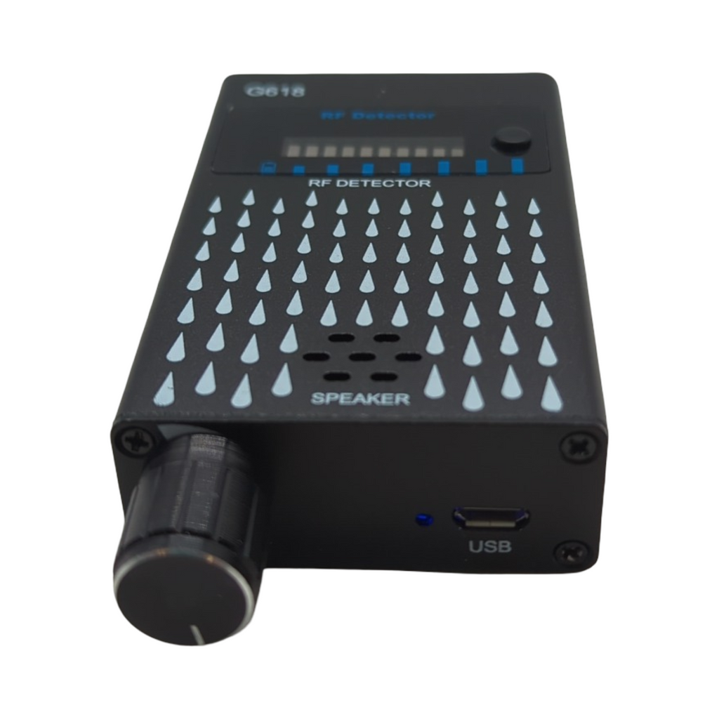 Kamera-Detektor Funksignal-Scanner 1MHz-8000MHz Wanzenfinder LED-Anzeige GPS-Ortungsfinder Privater Schutz