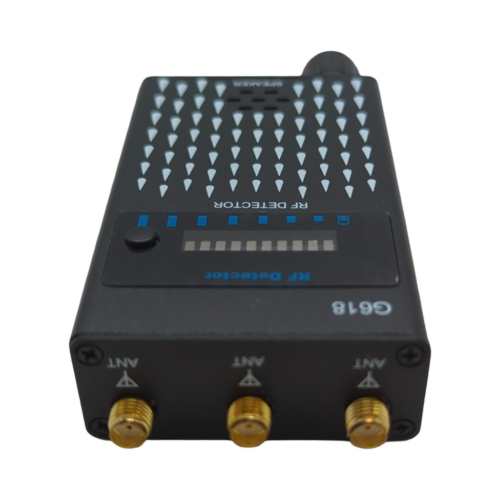 Kamera-Detektor Funksignal-Scanner 1MHz-8000MHz Wanzenfinder LED-Anzeige GPS-Ortungsfinder Privater Schutz