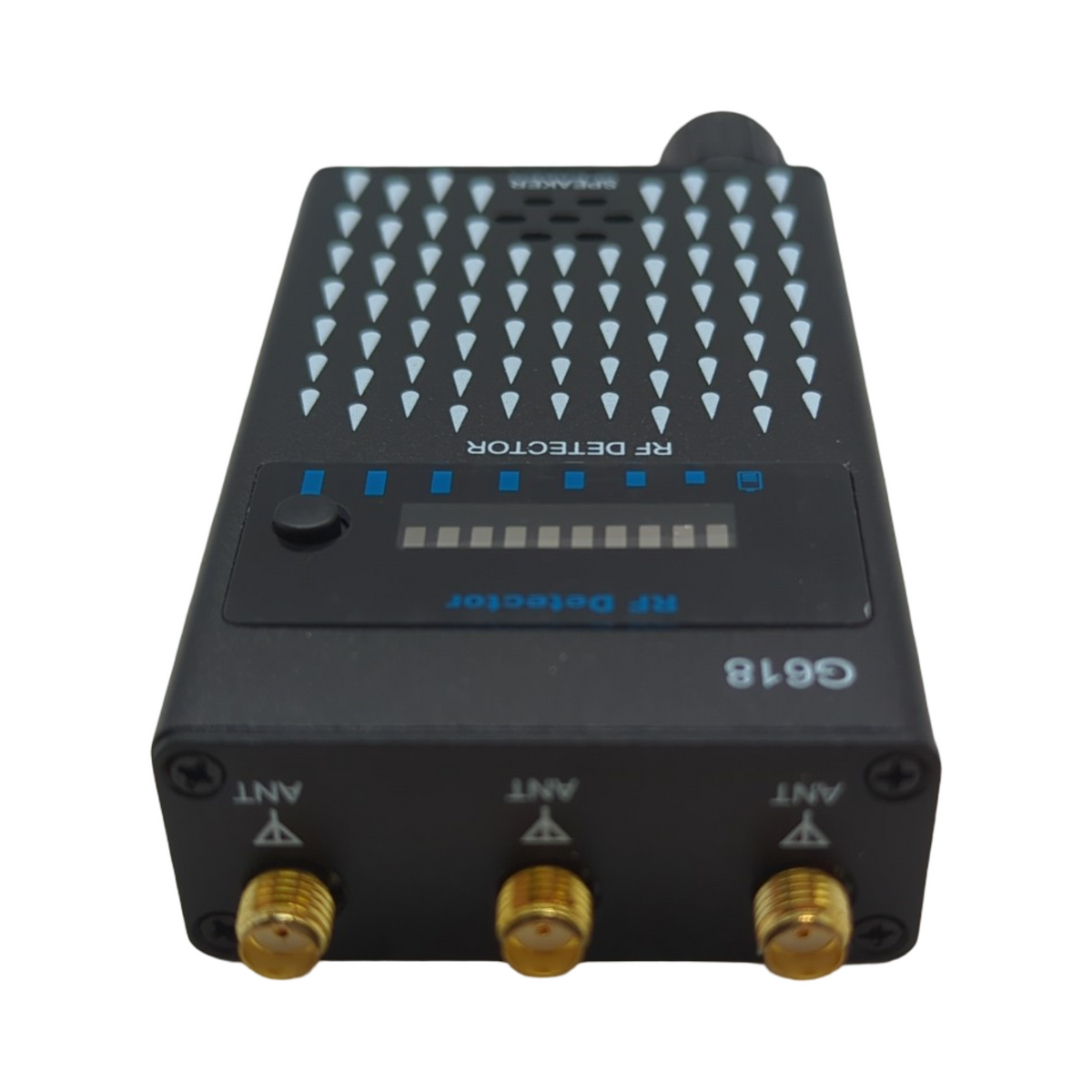 Kamera-Detektor Funksignal-Scanner 1MHz-8000MHz Wanzenfinder LED-Anzeige GPS-Ortungsfinder Privater Schutz