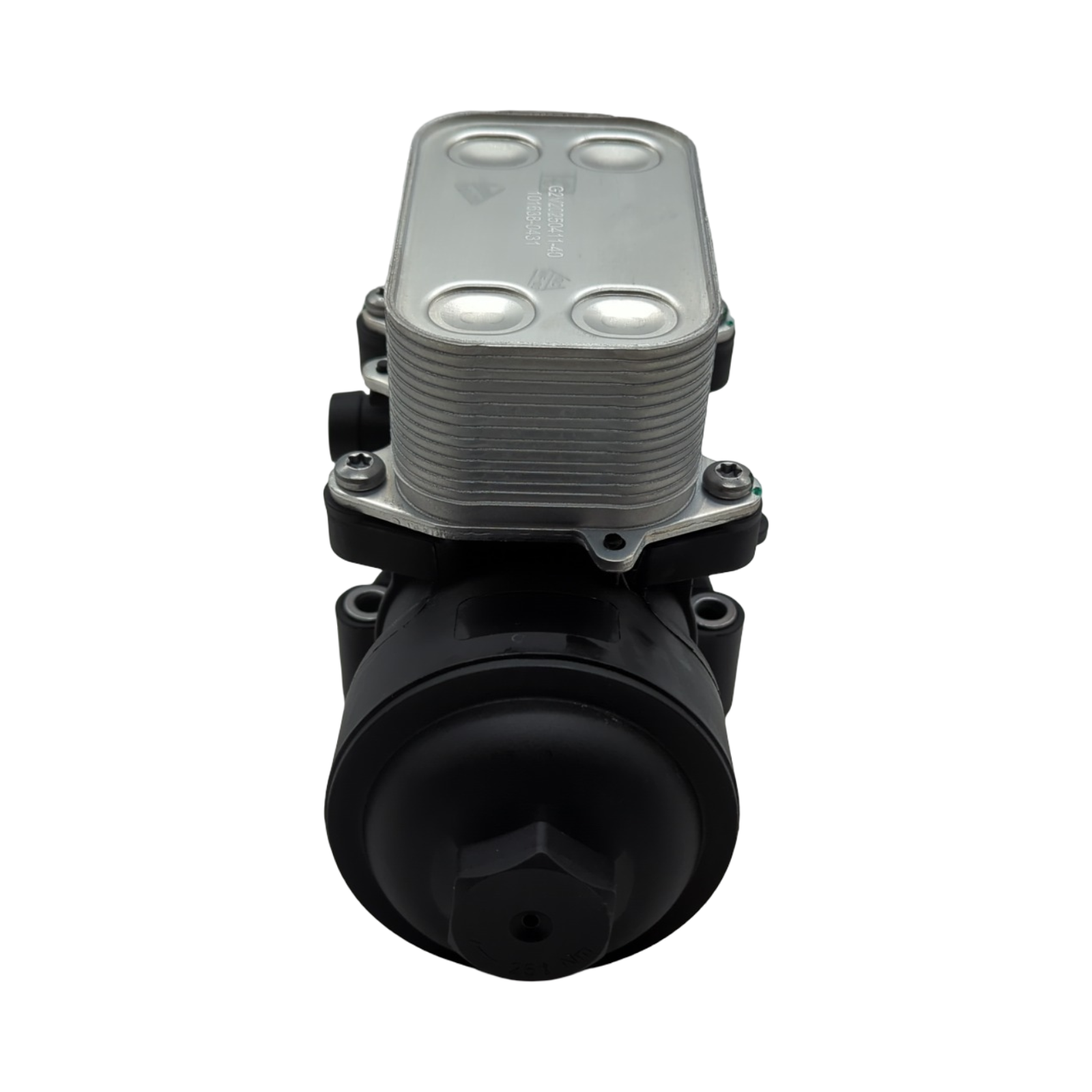 Ölfiltergehäuse mit Filterdeckel und Dichtung 1.6 TDI 2.0 TDI kompatibel mit 03L115389B 03L115389C