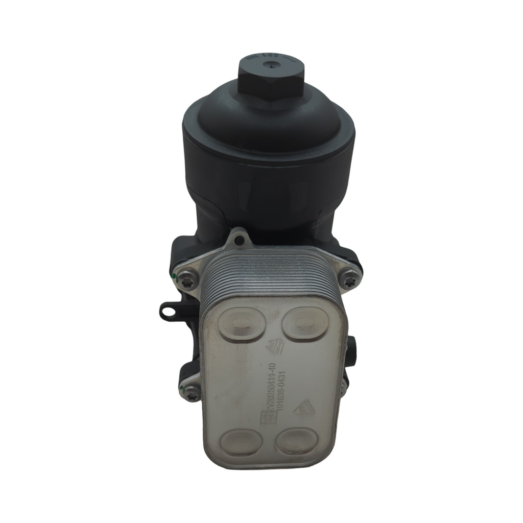 Ölfiltergehäuse mit Filterdeckel und Dichtung 1.6 TDI 2.0 TDI kompatibel mit 03L115389B 03L115389C
