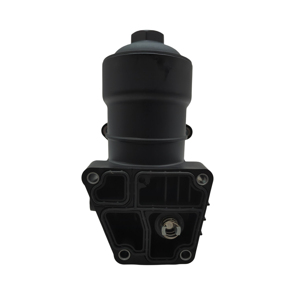 Ölfiltergehäuse mit Filterdeckel und Dichtung 1.6 TDI 2.0 TDI kompatibel mit 03L115389B 03L115389C