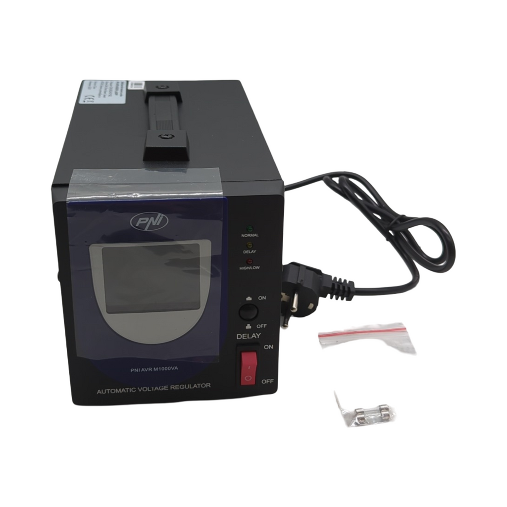PNI AVR M1000VA Spannungsregler mit Relais 1000VA 600W 2.7A