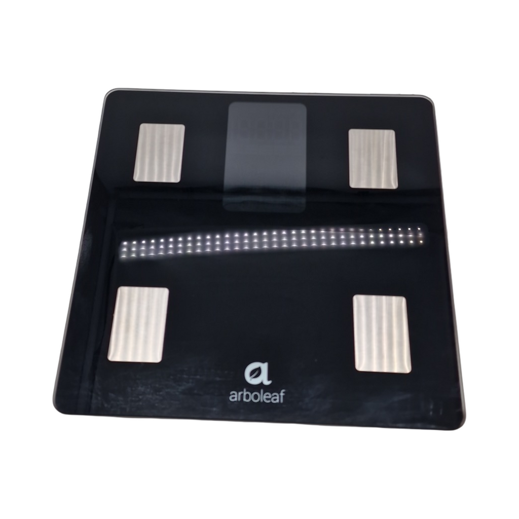 arboleaf Waage Körperfettwaage digital mit App 14 Körpermaße Muskelmasse Körperanalyse bis 226kg Wa...