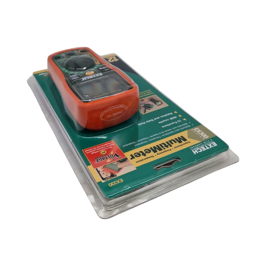 EXTECH EX330 Mini-Multimeter 12 Funktionen berührungsloser Spannungsprüfer