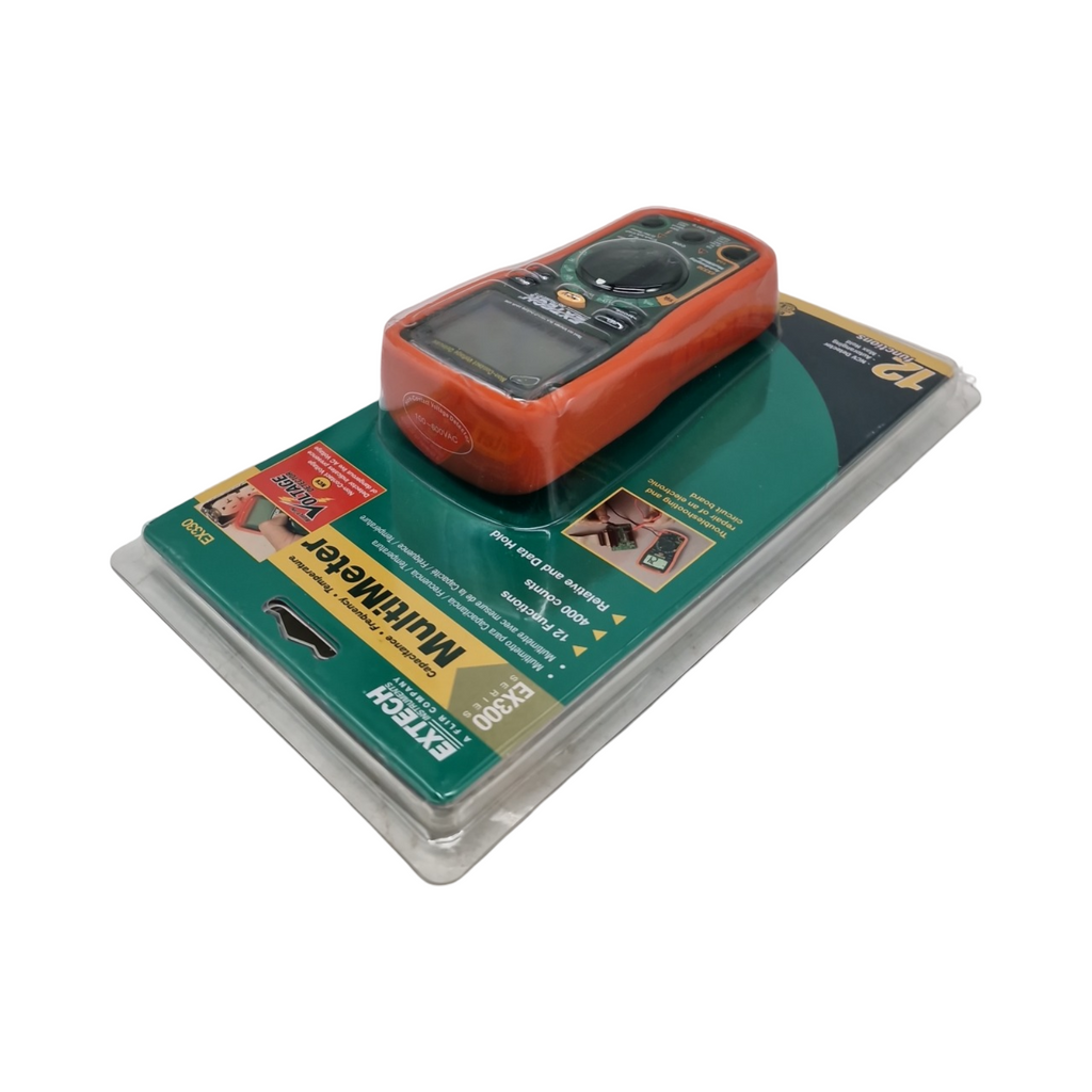 EXTECH EX330 Mini-Multimeter 12 Funktionen berührungsloser Spannungsprüfer