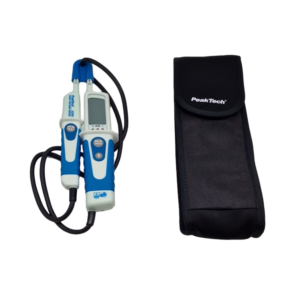PeakTech P 1090 Spannungsprüfer 2-polig LCD Display IP64