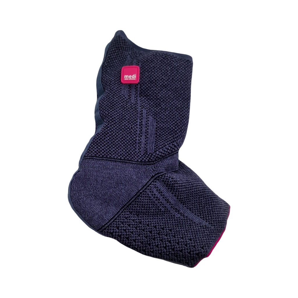 Levamed Sprunggelenkbandage unisex silber beidseitig tragbar Größe II