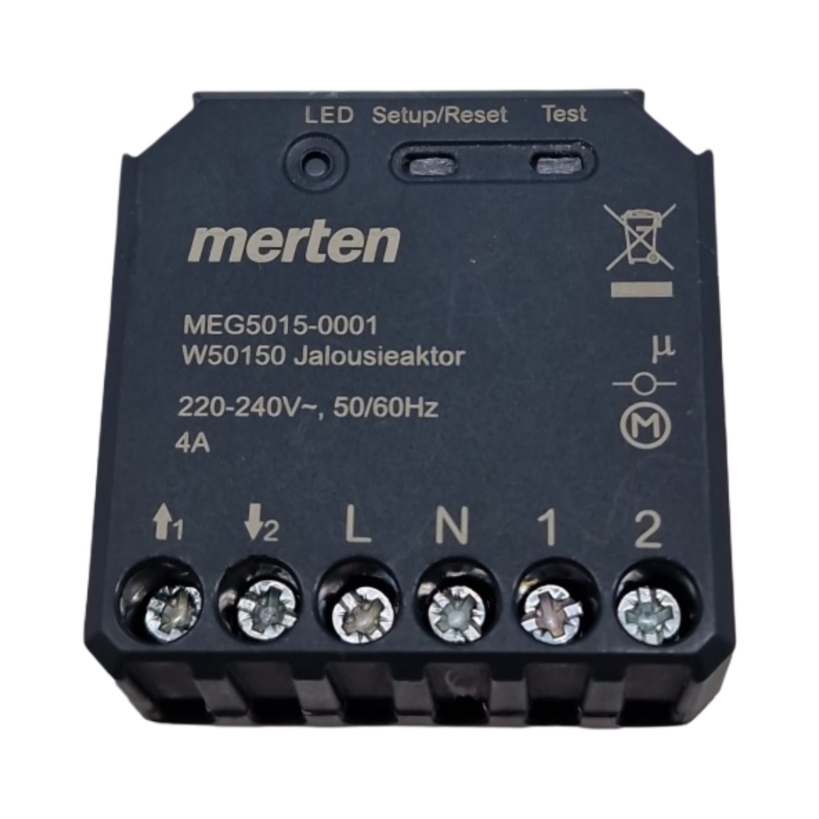 Merten MEG5015-0001 Wiser Jalousieaktor 1-fach UP