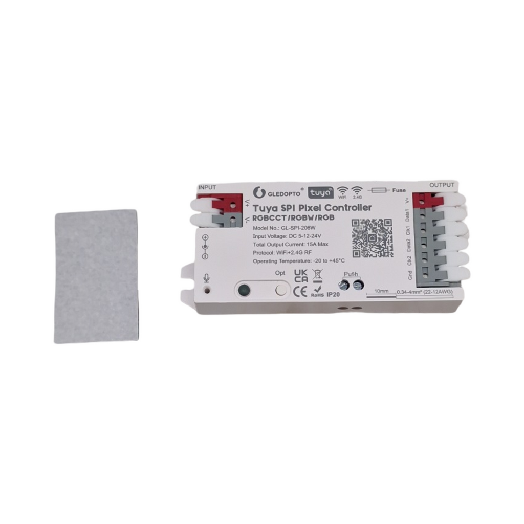 GLEDOPTO Tuya SPI Pixel-LED-Controller RGBCCT RGBW ZigBee WiFi