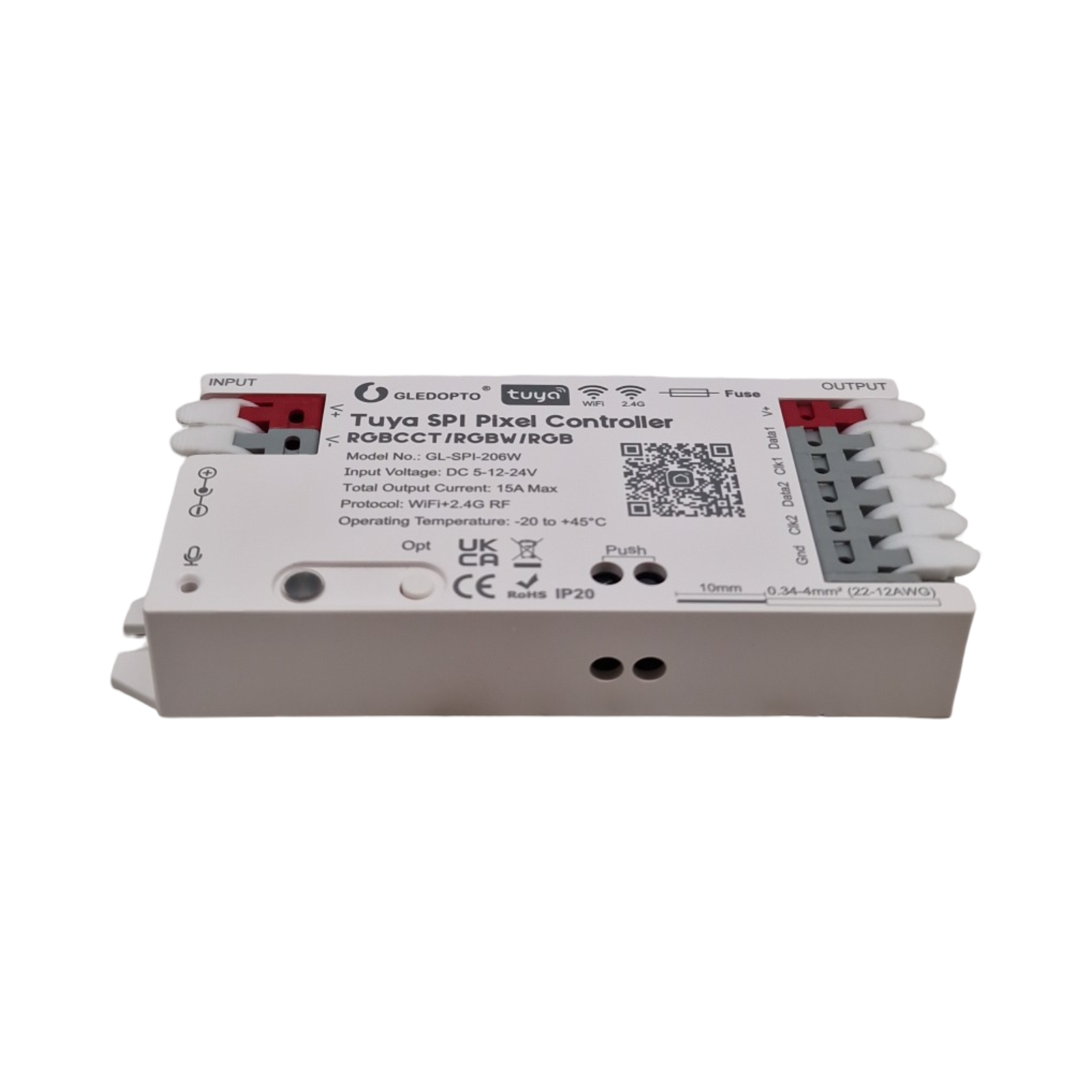 GLEDOPTO Tuya SPI Pixel-LED-Controller RGBCCT RGBW ZigBee WiFi