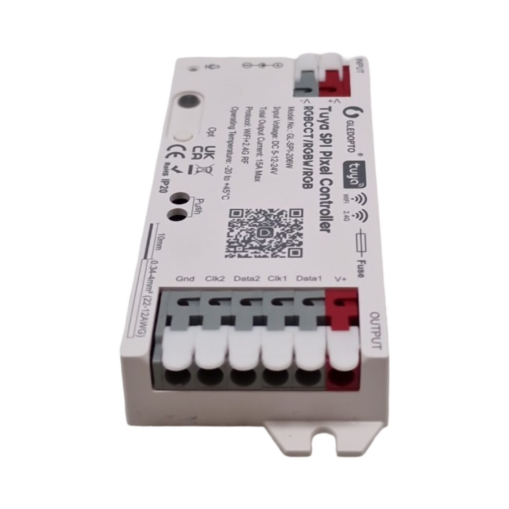 GLEDOPTO Tuya SPI Pixel-LED-Controller RGBCCT RGBW ZigBee WiFi