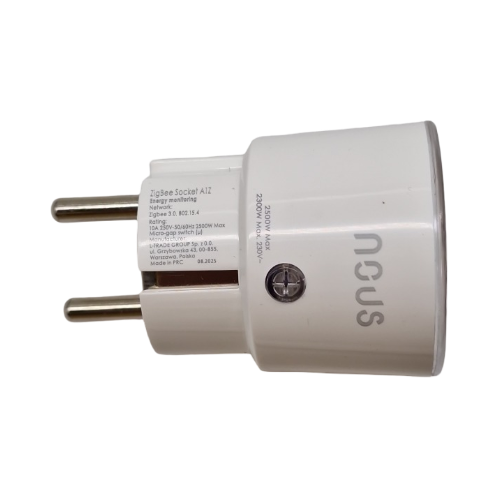 A1Z Prise Connectée ZigBee Steckdose Energieüberwachung Fernsteuerung Sprachsteuerung 10A