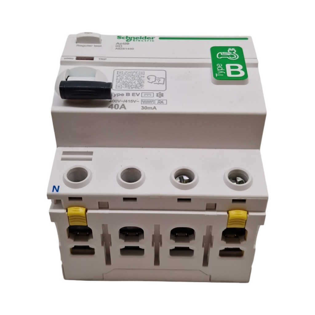 Schneider Acti9 iID FI-Schutzschalter 4-polig 40A 30mA Typ B-EV