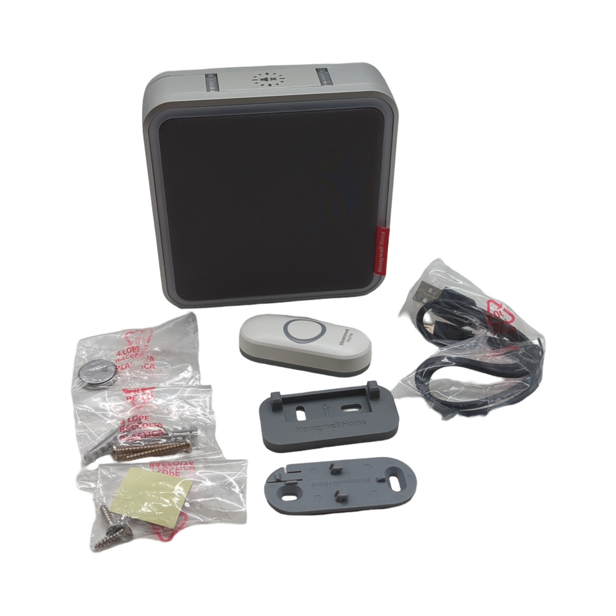 Honeywell Home Türklingel kabellos 200m Halo-Licht batteriebetrieben