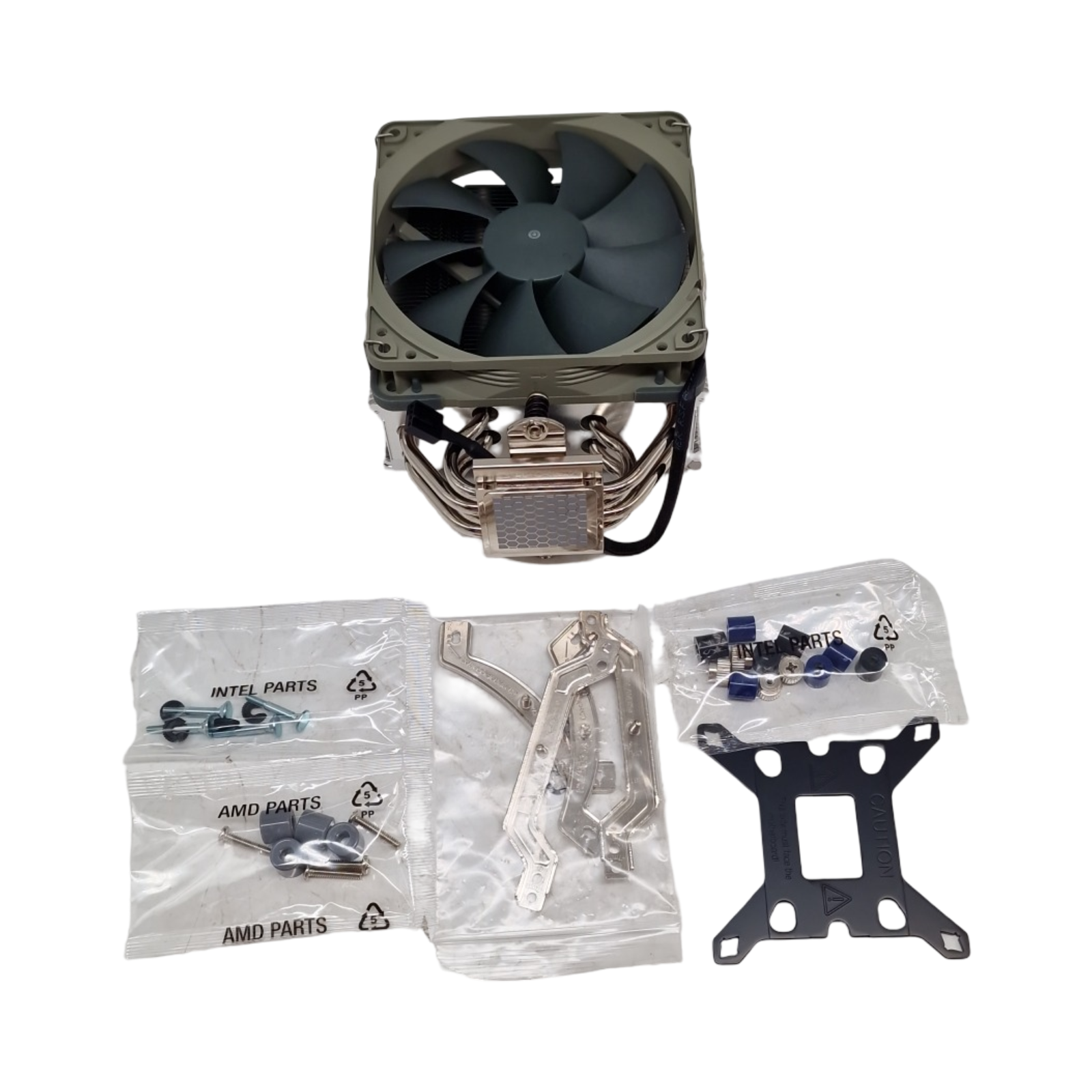 Noctua NH-U12S redux CPU-Kühler Hochleistung mit NF-P12 redux-1700 PWM 120mm Lüfter Grau