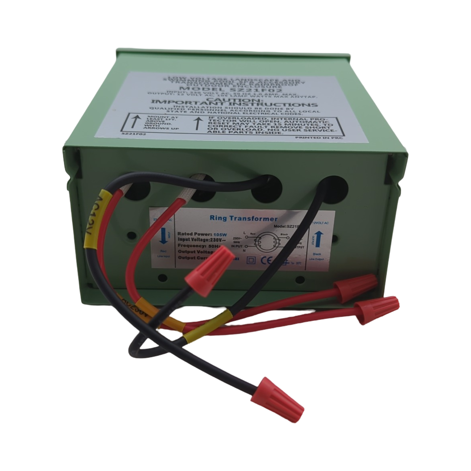 COOLWEST LED Trafo 12V 105W Transformator 230V auf 12V AC für Poolbeleuchtung Scheinwerfer LED-Streifen Innen Außen (G...)