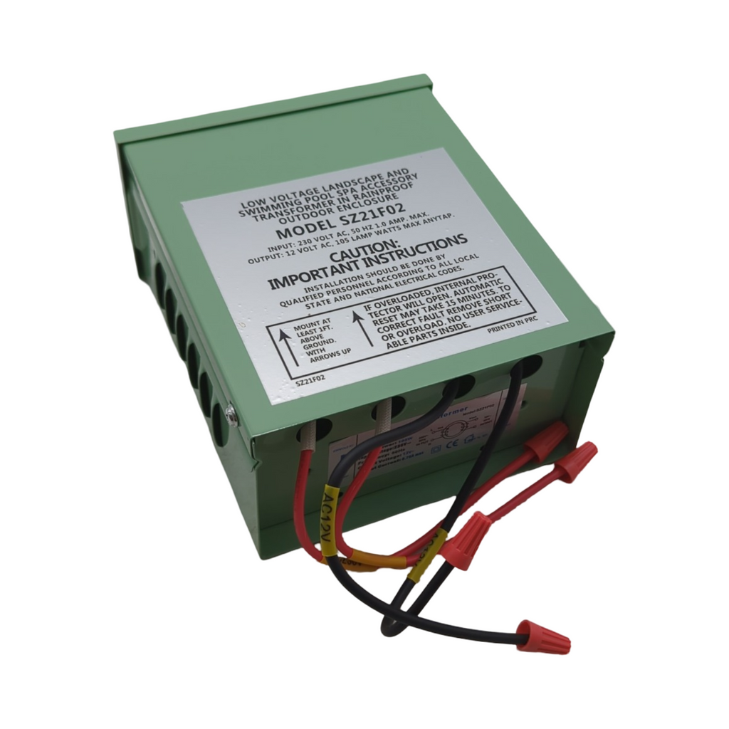 COOLWEST LED Trafo 12V 105W Transformator 230V auf 12V AC für Poolbeleuchtung Scheinwerfer LED-Streifen Innen Außen (G...)