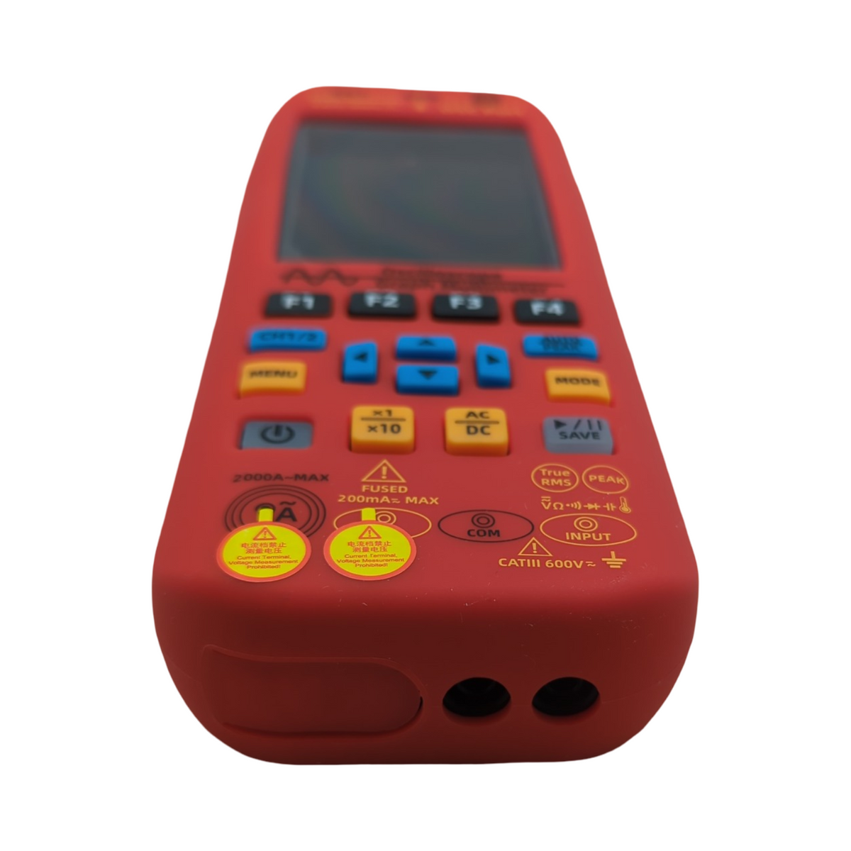 BSIDE O9 Digital Oszilloskop Handheld 2 Kanal 50MHz 250MSa/s Multimeter TRMS 20000 Zähler 3.98 Zoll Farbdisplay 5000mAh