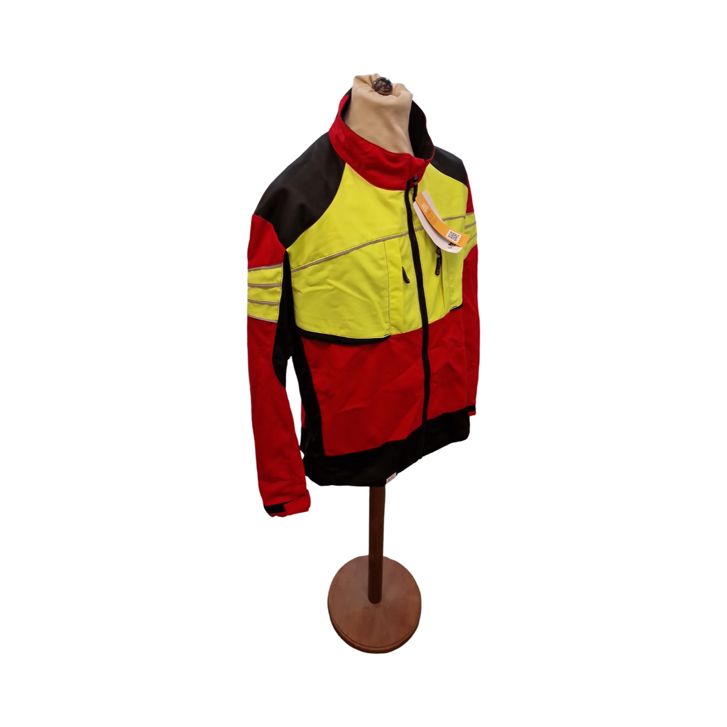KÜBLER Forest Ultrashell Forstjacke Herren winddicht atmungsaktiv mit CORDURA Reflex-Elementen Gr XL