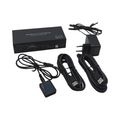 YOUTINGHDAV USB 3.0 DP KVM Switch Dual Monitor 2 PCs 2 Monitore 4K 144Hz DisplayPort 1.4