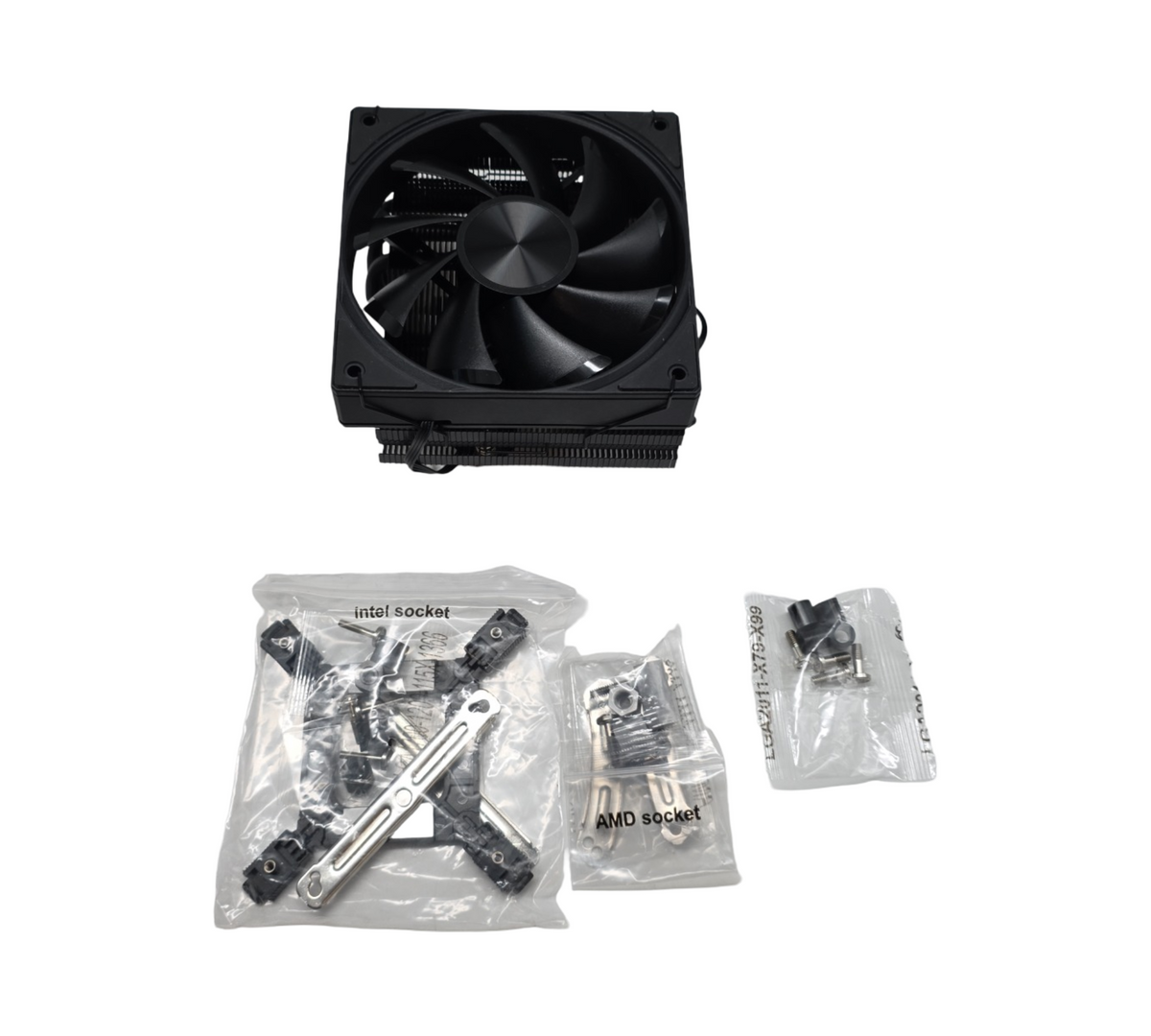 upHere H85K6 CPU-Kühler mit niedrigem Profil 6×6 mm 120 mm PWM Lüfter TDP 180W für Intel LGA 2011/2066 und AMD
