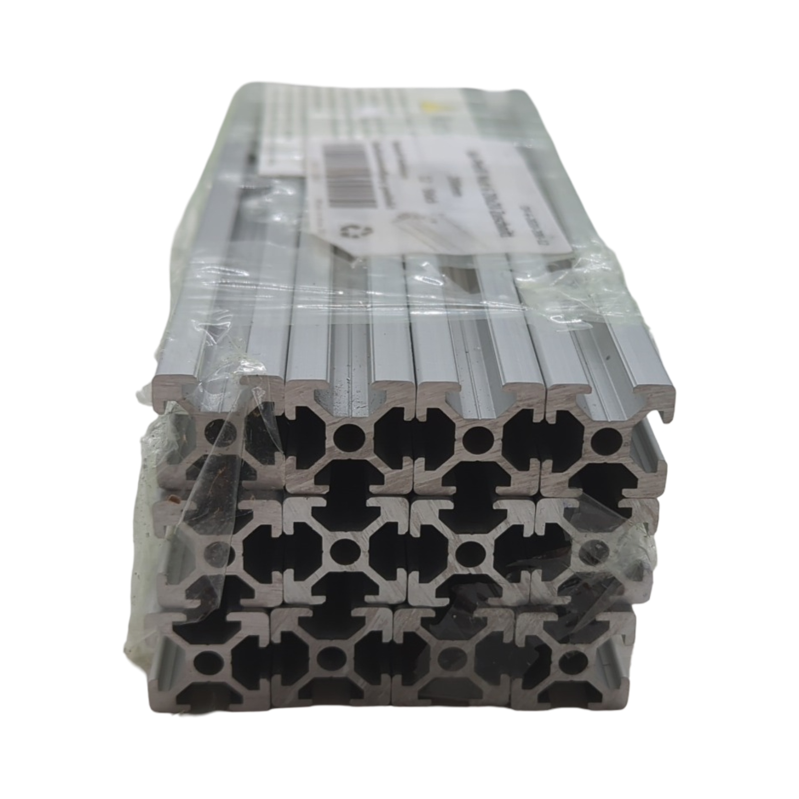 Konstruktionsprofil 20x20mm Alu-Profil Nut 6 silber 200mm 12 Stück